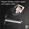 Magnetic Organisation Chart Frame view 3