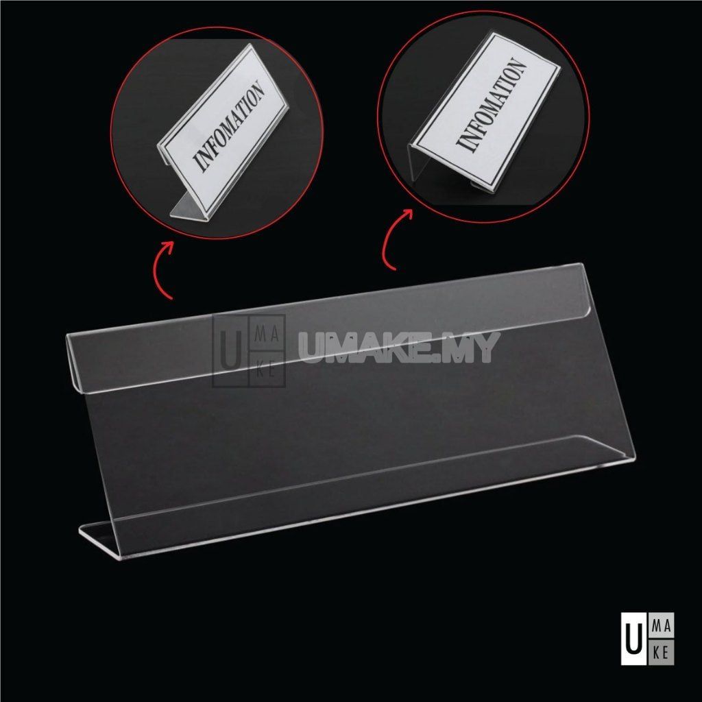 Acrylic Card Holder Display Stand