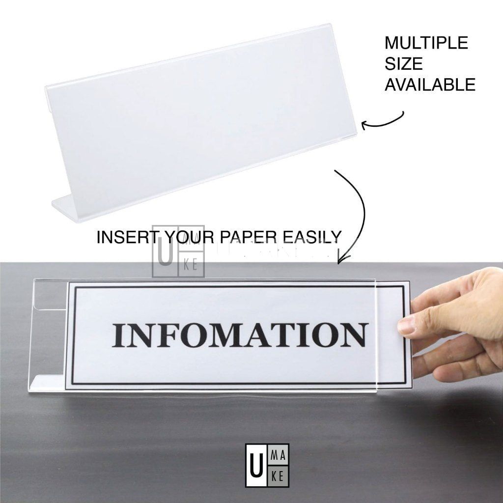 Acrylic Card Holder Display Stand