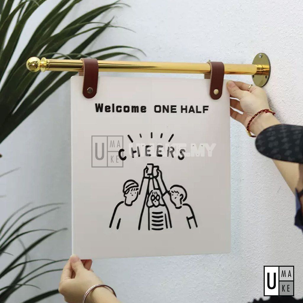 Custom Acrylic Corridor Sign