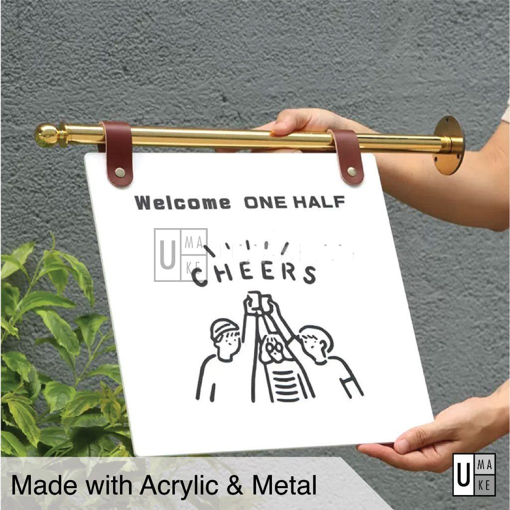 Custom Acrylic Corridor Sign