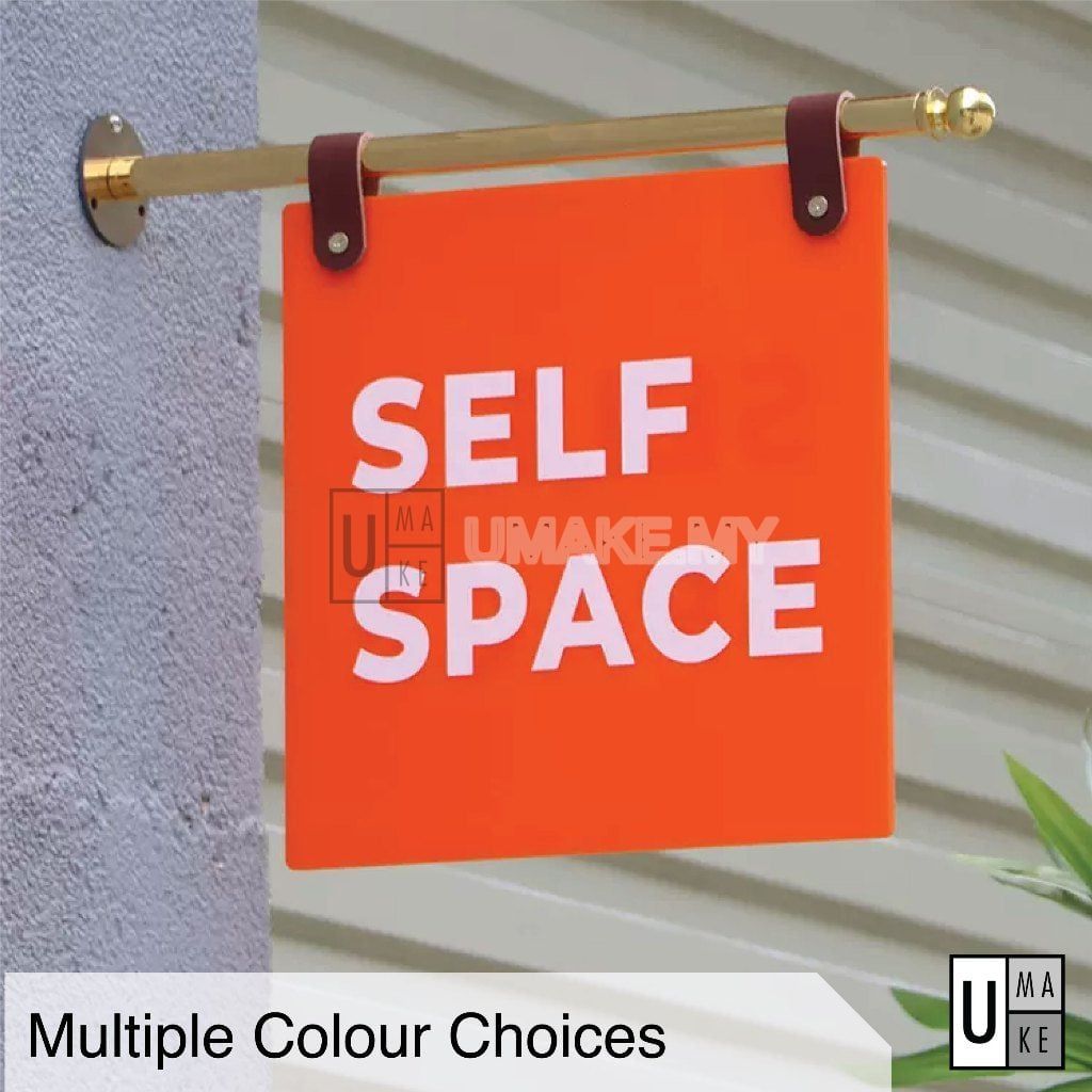 Custom Acrylic Corridor Sign