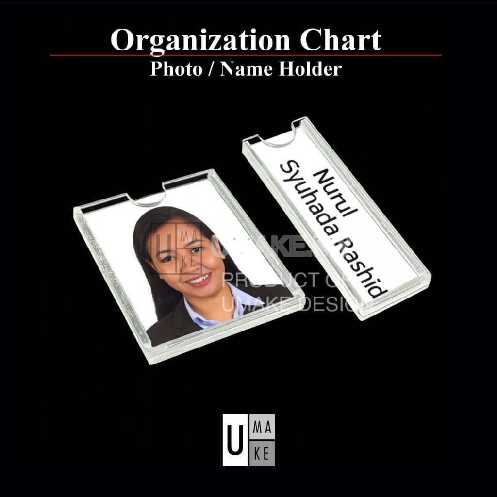 Acrylic Pocket Frame (Passport Size / Org Chart)