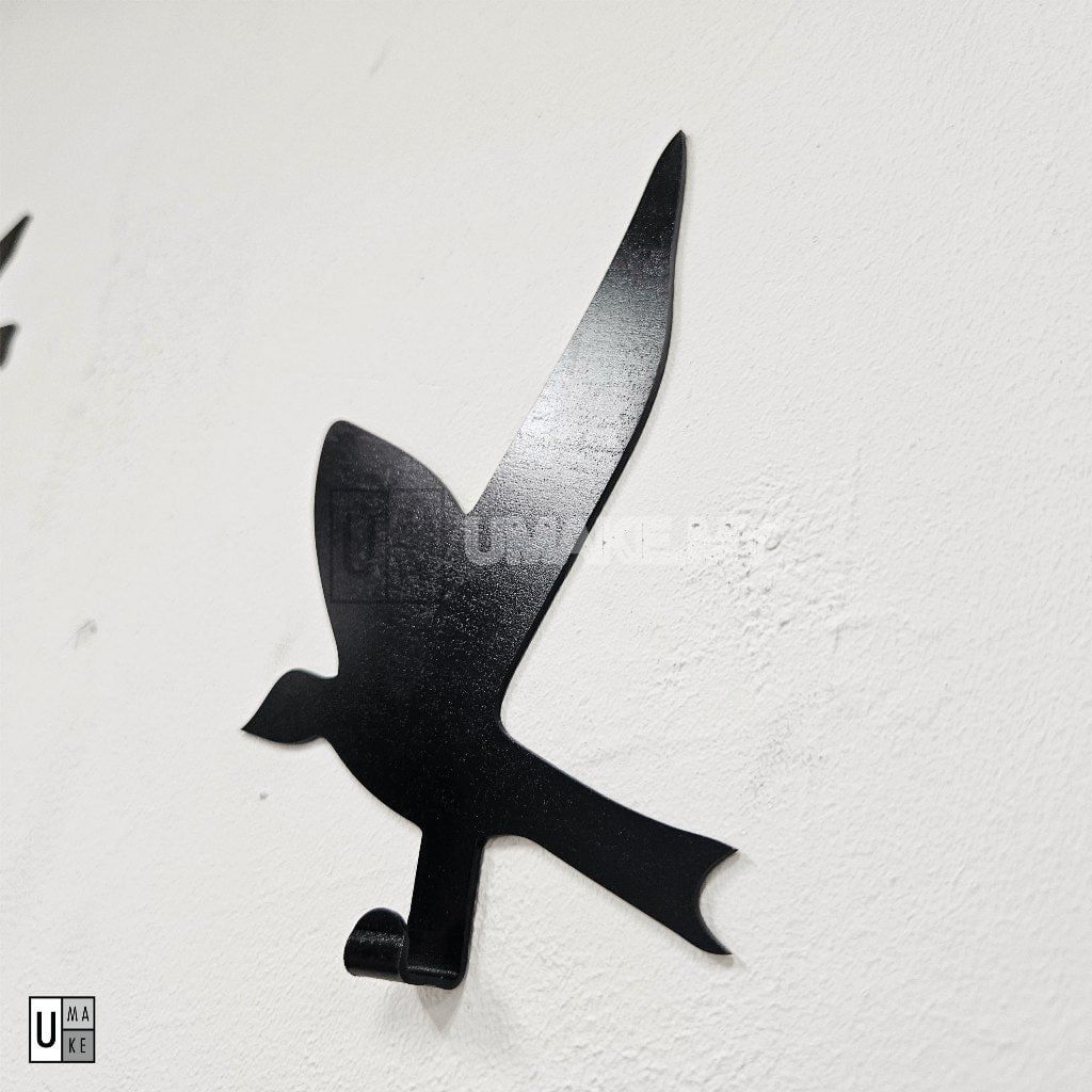 Bird Wall Hooks Set (Steel)
