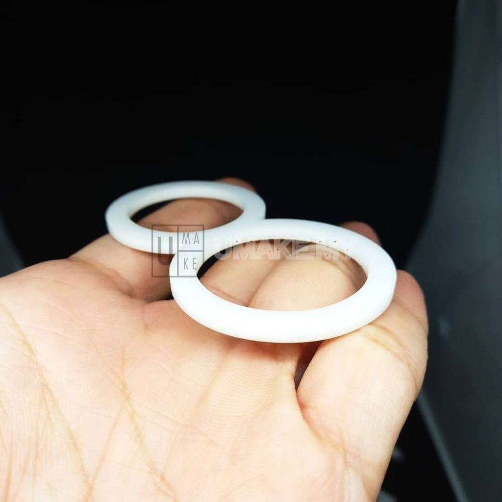 White Floating Acrylic Numbers