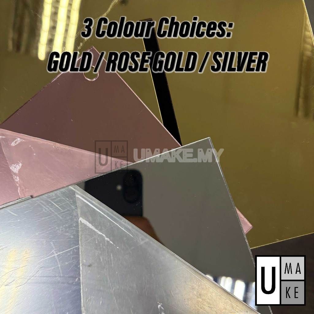 Mirror Acrylic Lucky Draw & Suggestion Box