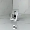 Stainless Steel DuitNow QR Code Stand view 2
