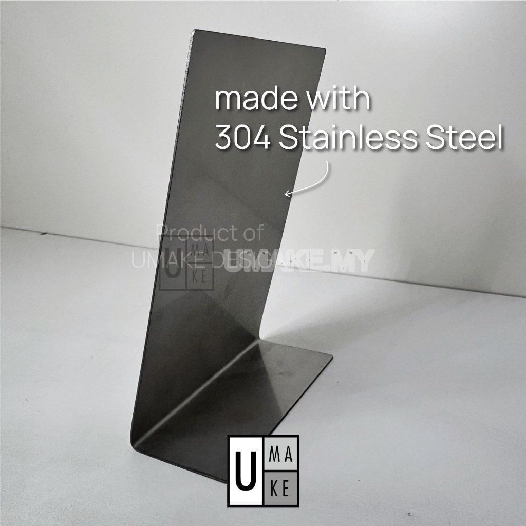 Stainless Steel DuitNow QR Code Stand