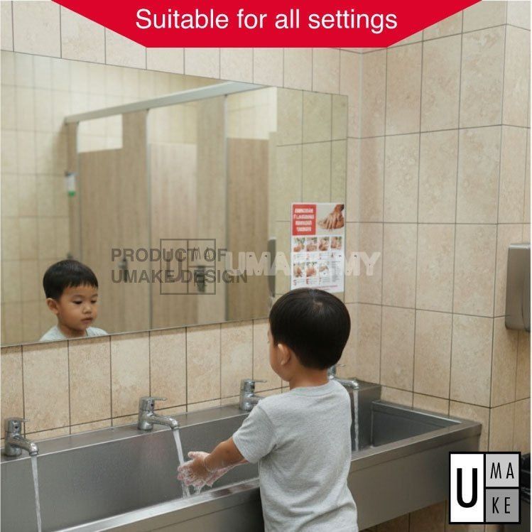 Hand Washing 7 Steps Sign