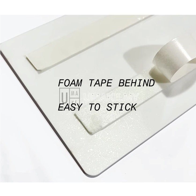 Modern Acrylic Signage (Square 10cm)