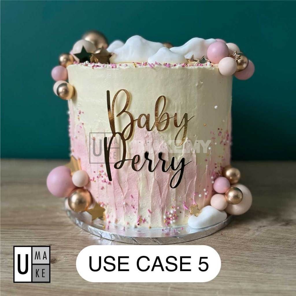 Gold & Silver Mirror Acrylic Star Craft Pieces