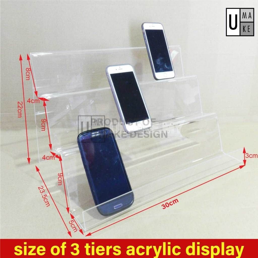 Multi-Tier Acrylic Display Stand