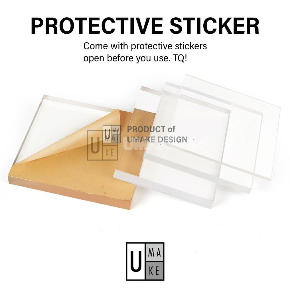 Clear Acrylic Sheet (Custom Cut)