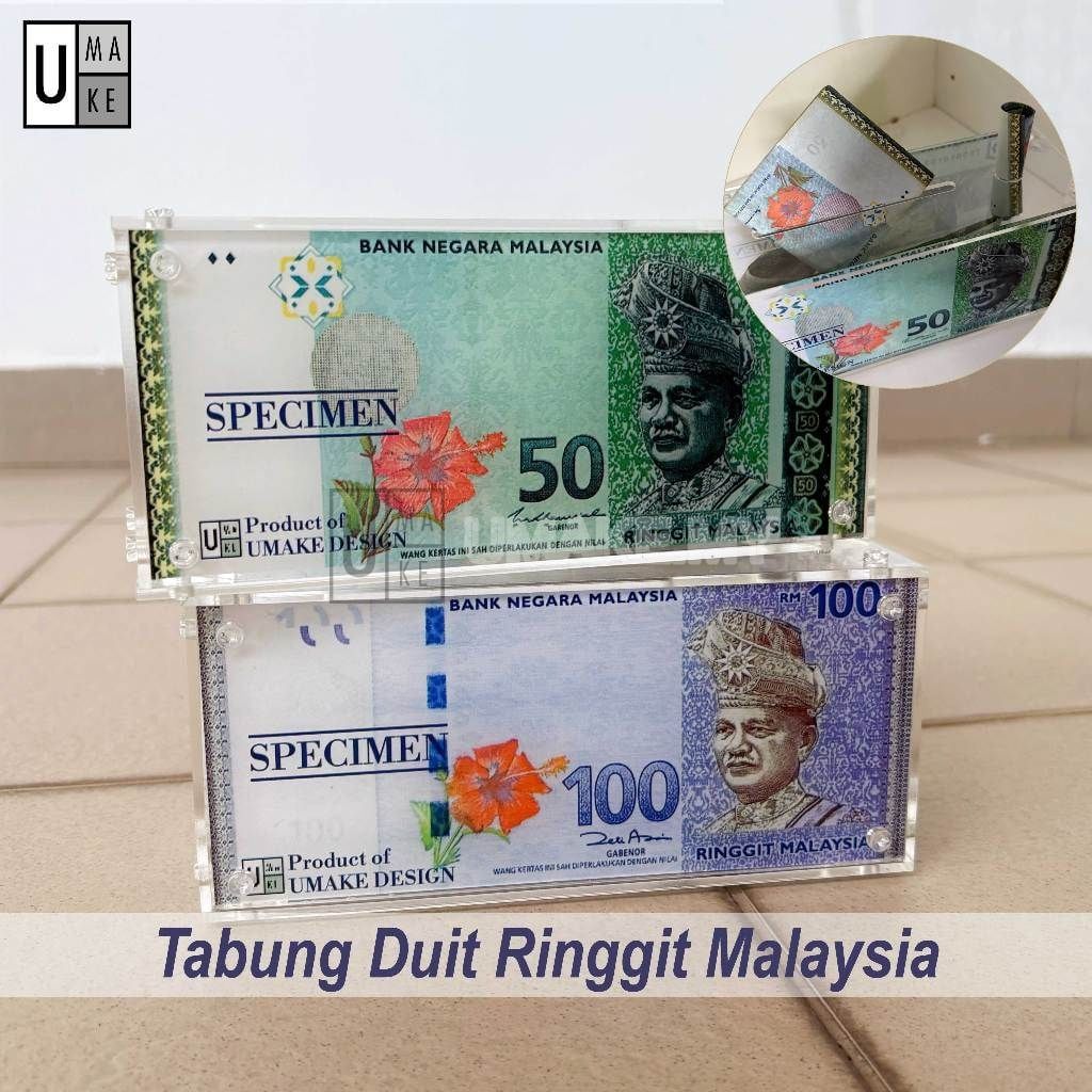 Ringgit Malaysia Money Savings Box
