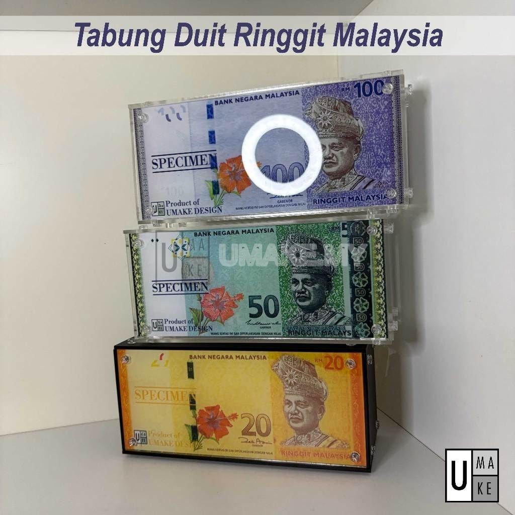 Ringgit Malaysia Money Savings Box
