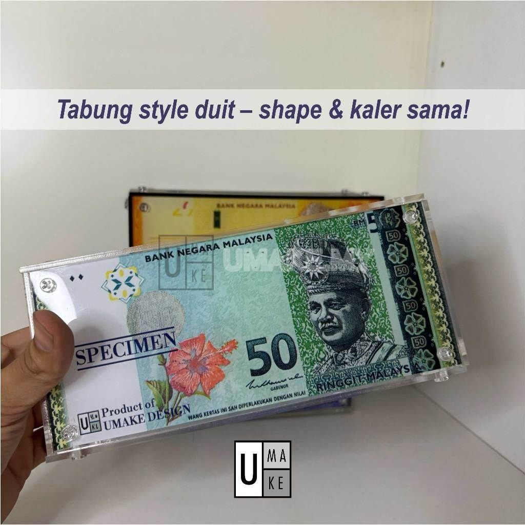 Ringgit Malaysia Money Savings Box