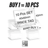 Acrylic Price Label Display Stand view 2