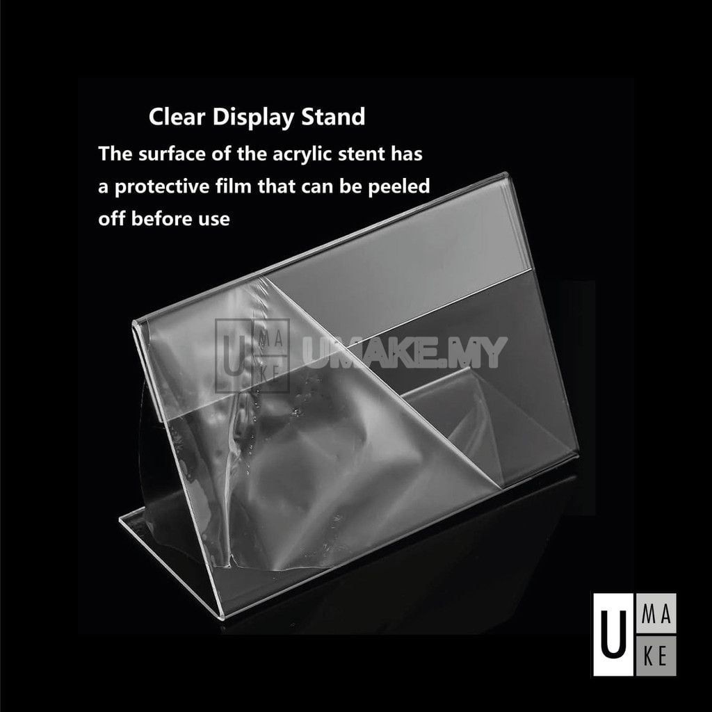 Acrylic Price Label Display Stand
