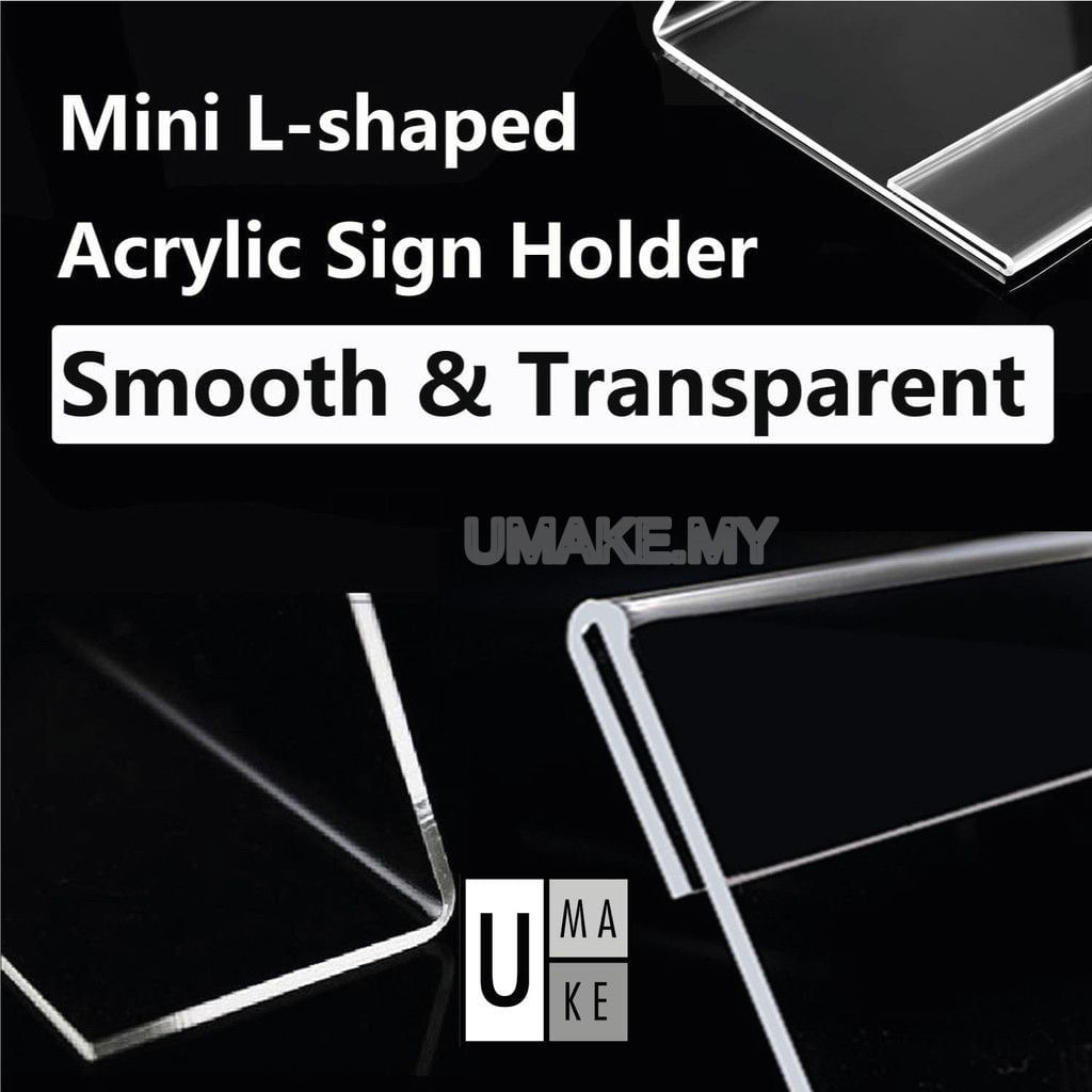 Acrylic Price Label Display Stand