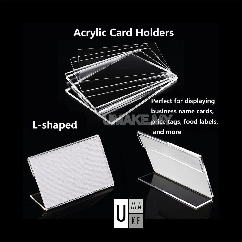 Acrylic Price Label Display Stand