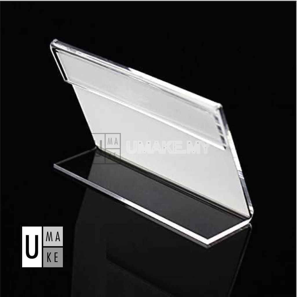 Acrylic Price Label Display Stand