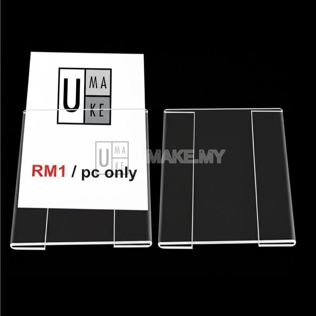Self-Adhesive Price Tag Holder