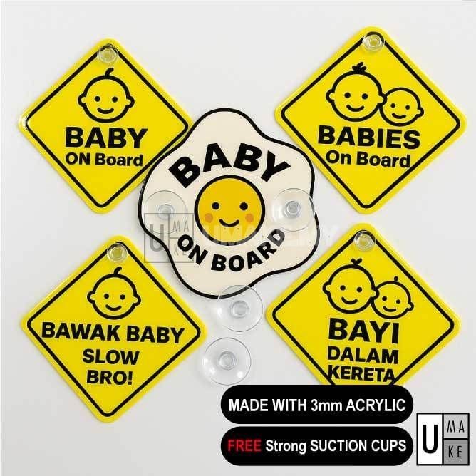Baby On Board Car Sign