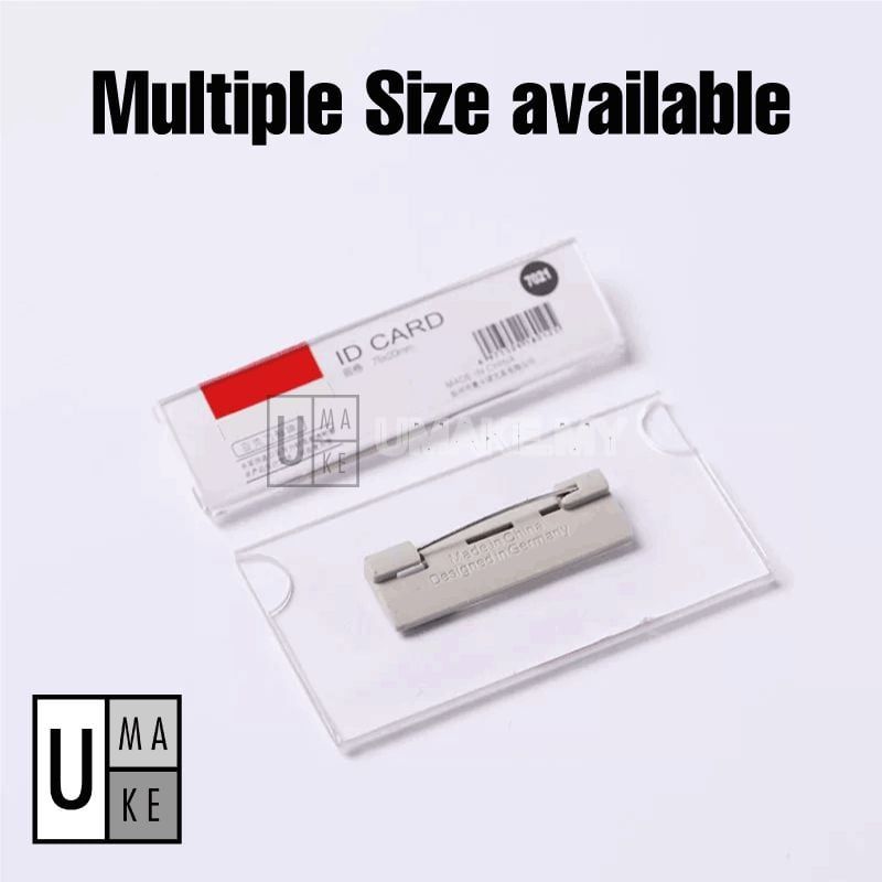 Reusable Magnetic Acrylic Name Badge