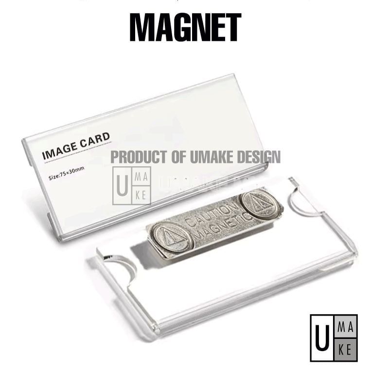 Reusable Magnetic Acrylic Name Badge