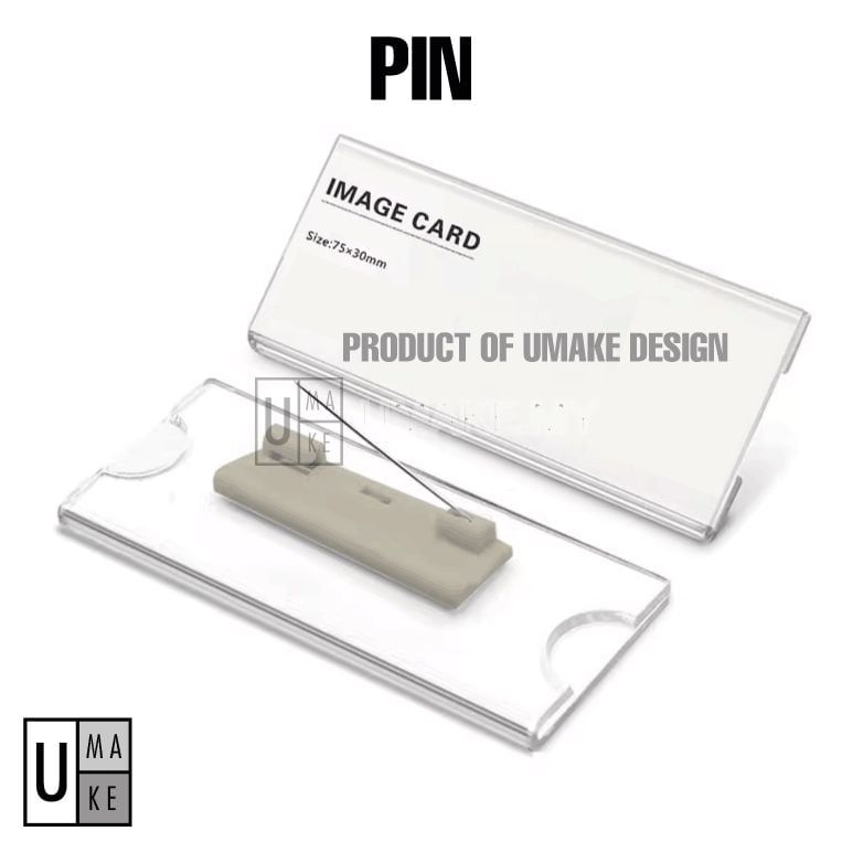 Reusable Magnetic Acrylic Name Badge