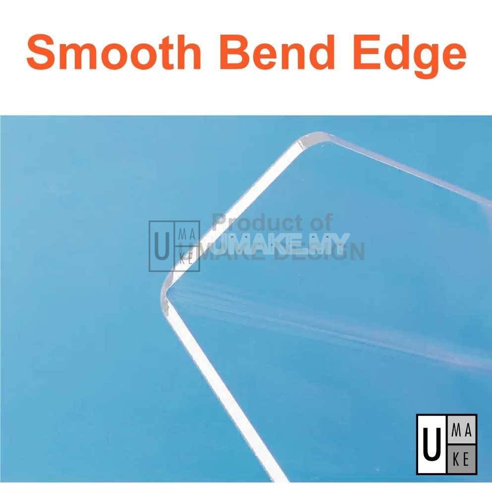 Acrylic L-Shape Shelf Divider