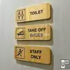 Solid Pine Wood Mini Signboard view 2