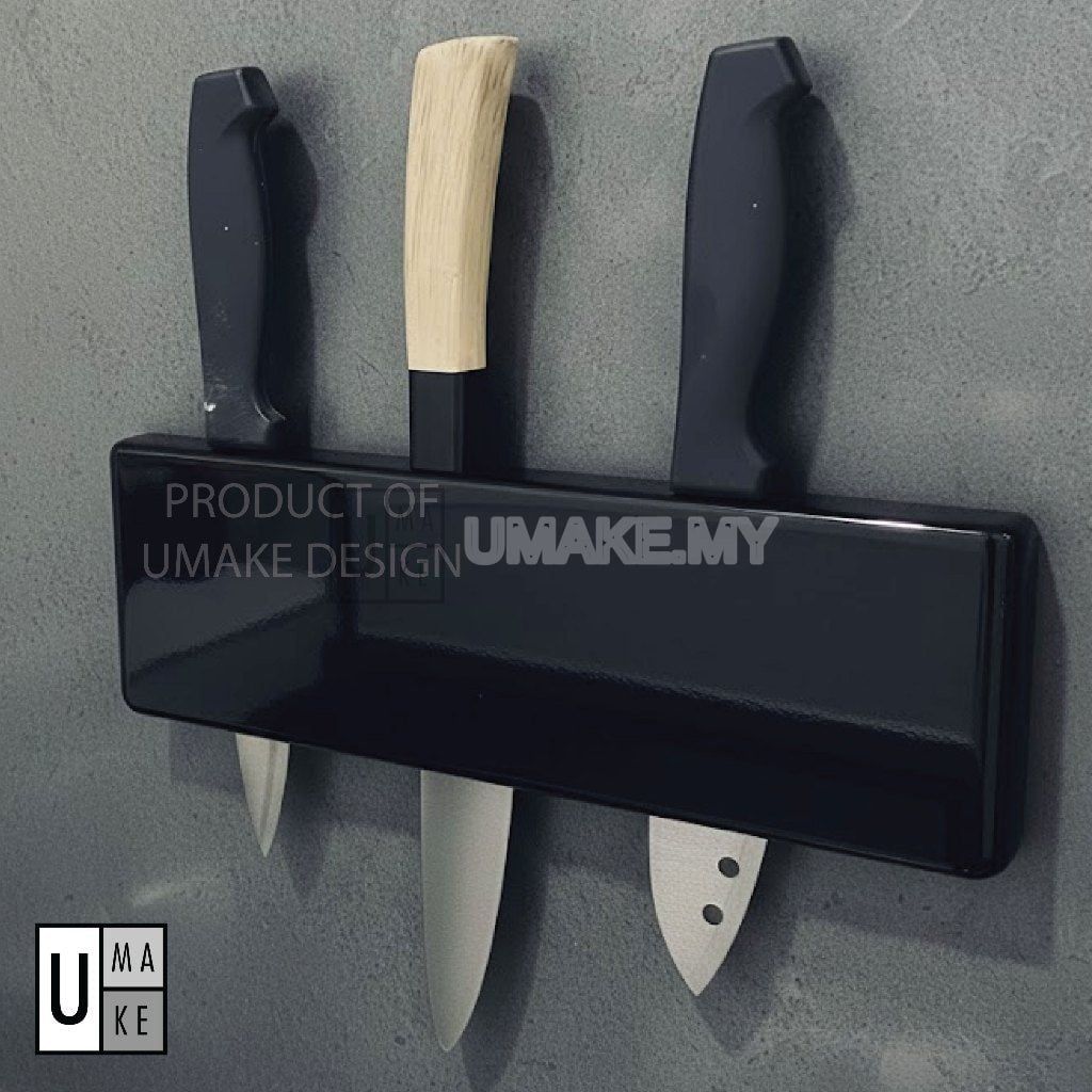 Acrylic Wall-Mounted Knife Rack