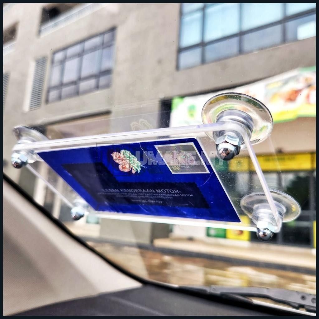 Road Tax Holder (Thick 6mm)