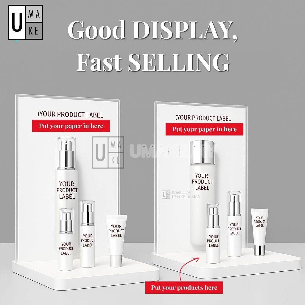 Modular Acrylic Counter Display Stand