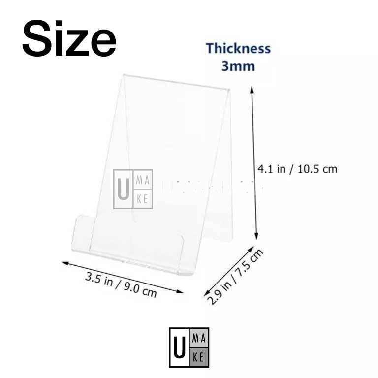 Acrylic Bookshelf Display Stand