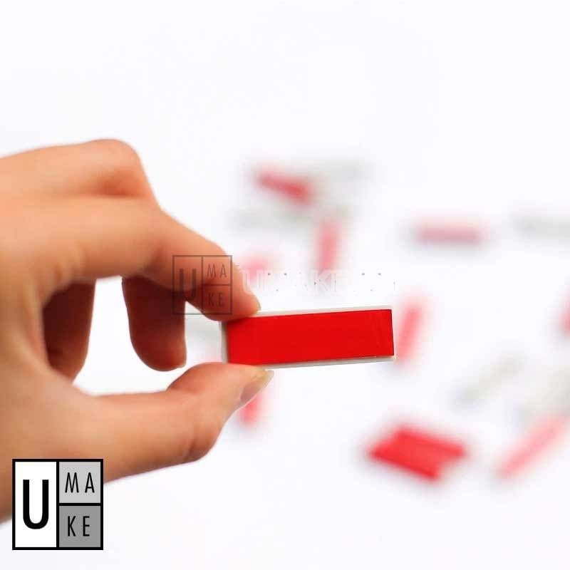 Name Tag Pin Backs with Tape (5pcs)