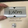 Stainless Steel Pool Depth Sign view 3