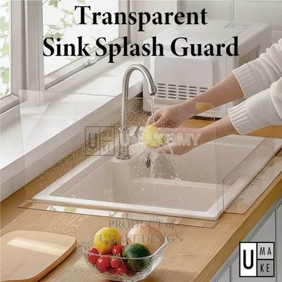 Acrylic Kitchen Sink Splash Guard