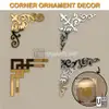 3D Acrylic Mirror Corner Decor view 2