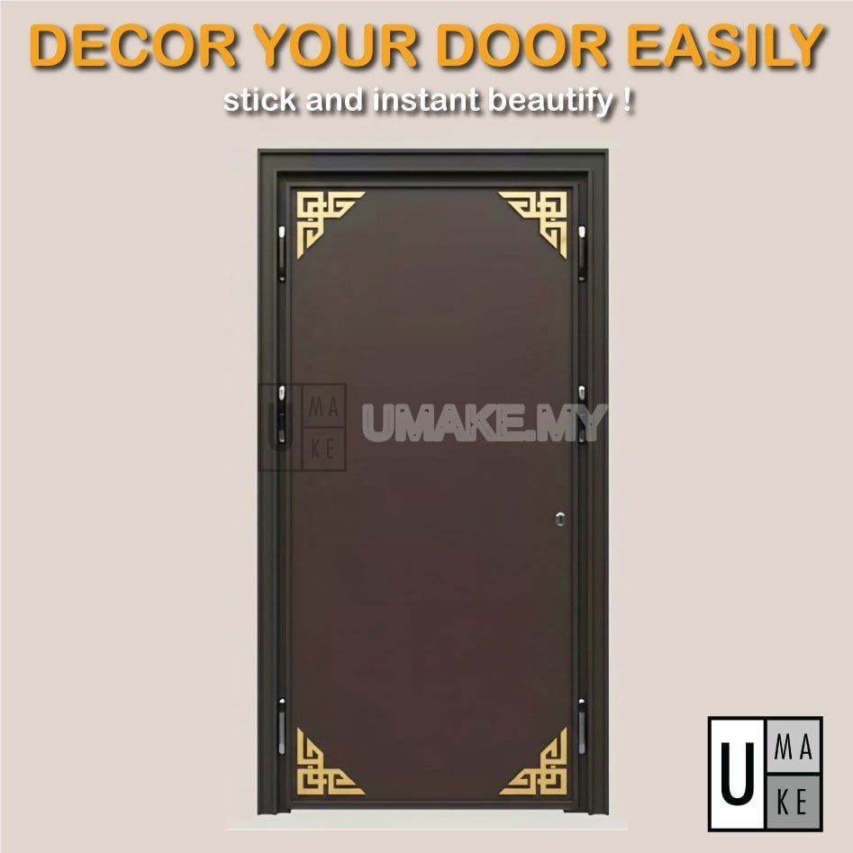 3D Acrylic Mirror Corner Decor