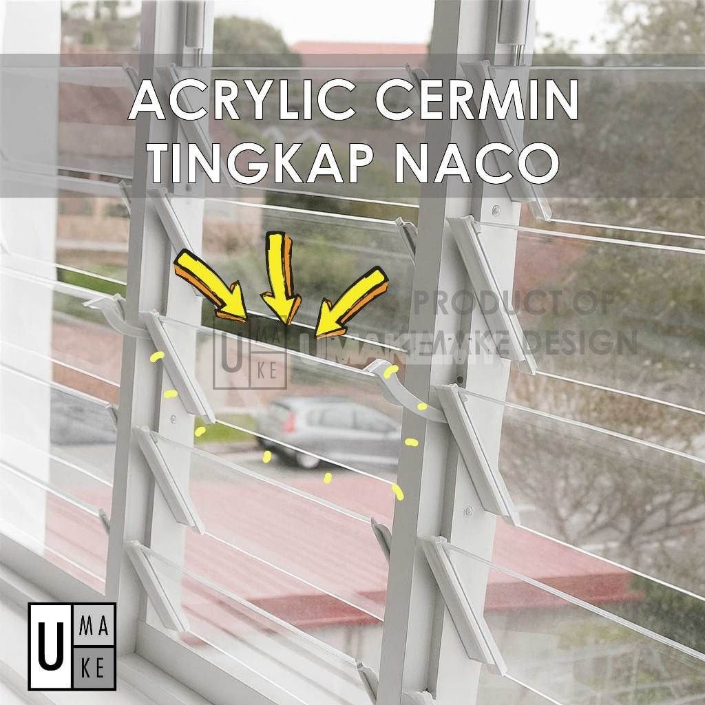 Acrylic Naco Window Replacement Panel