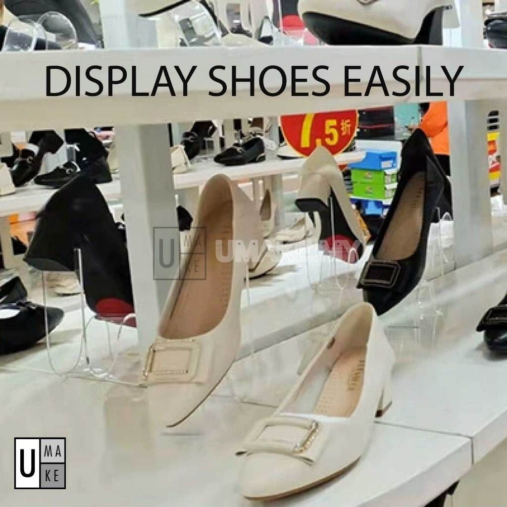 Acrylic Shoe & Wallet Display Stand
