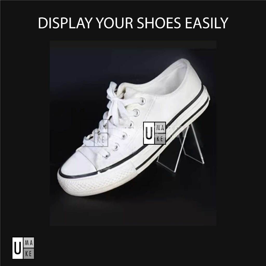 Acrylic Shoe & Wallet Display Stand