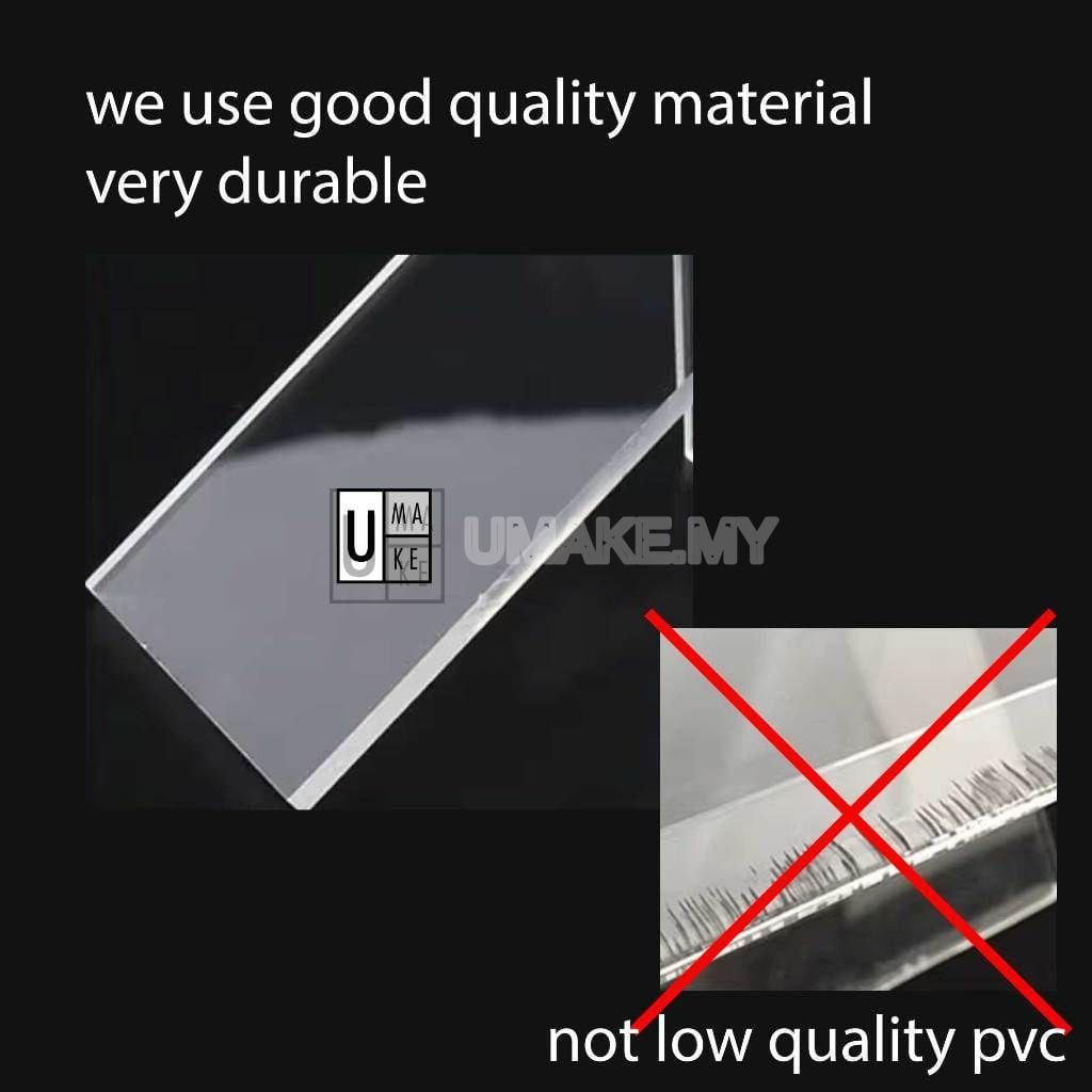 Acrylic Shoe & Wallet Display Stand