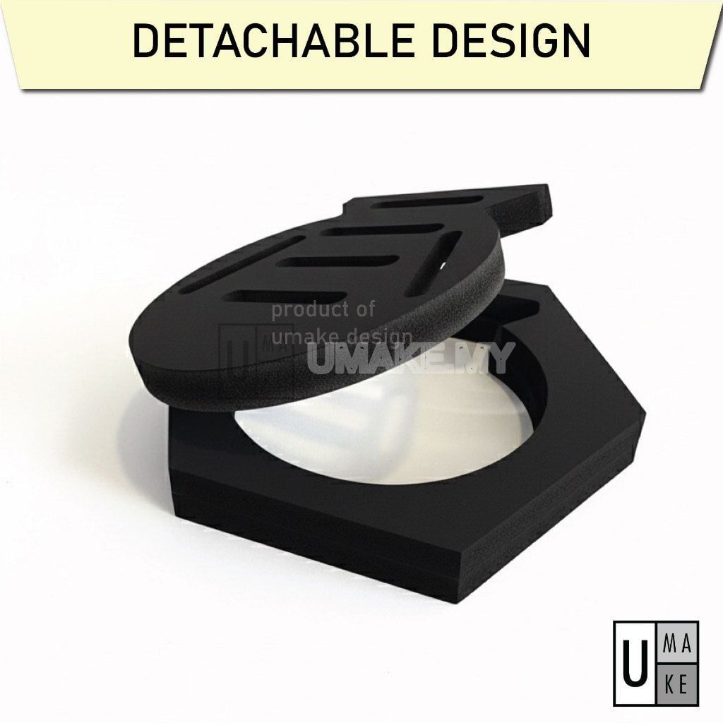 Hexagon Medal Display Holder