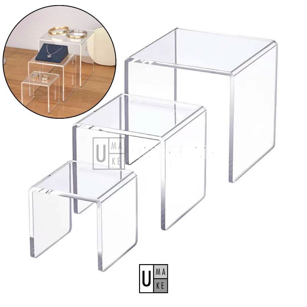 Acrylic Square Riser Set (S/M/L)