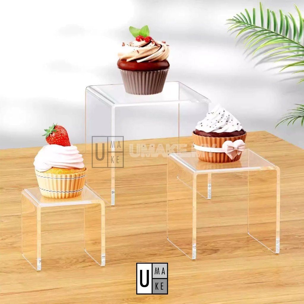 Acrylic Square Riser Set (S/M/L)