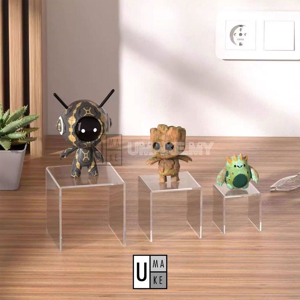 Acrylic Square Riser Set (S/M/L)