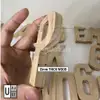 Solid Pine Wood Letters & Numbers view 3